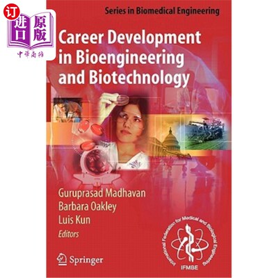 海外直订Career Development in Bioengineering and Biotechnology 生物工程和生物技术的职业发展