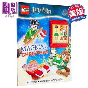 预售 乐高哈利波特人仔活动书 神奇的圣诞节 英文原版 LEGO Harry Potter Magical Christmas Ameet Publishing