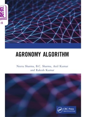 海外直订Agronomy Algorithm 农学算法