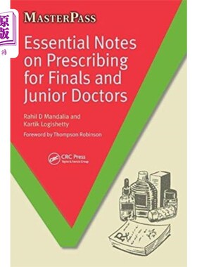 海外直订医药图书Essential Notes on Prescribing for Finals and Ju... 期末和初级医生处方要点