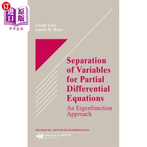 海外直订Separation of Variables for Partial Differential... 偏微分方程的分离变量法