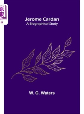海外直订Jerome Cardan: A Biographical Study 杰罗姆·卡丹:传记研究