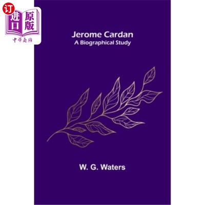 海外直订Jerome Cardan: A Biographical Study 杰罗姆·卡丹:传记研究
