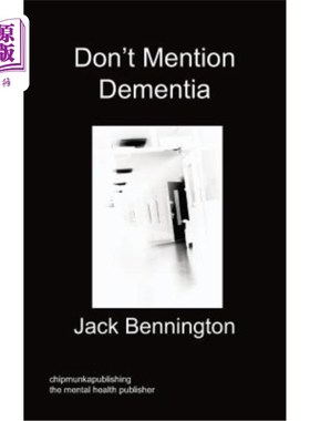 海外直订医药图书Don't Mention Dementia 别提痴呆症