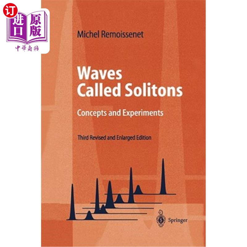 海外直订Waves Called Solitons: Concepts and Experiments 被称为孤子的波：概念和实验