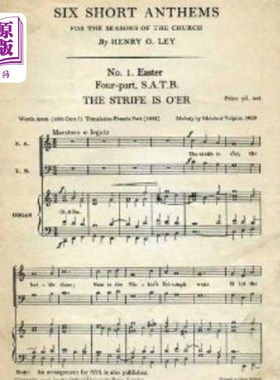 海外直订strife is o'er 纷争是不可避免的