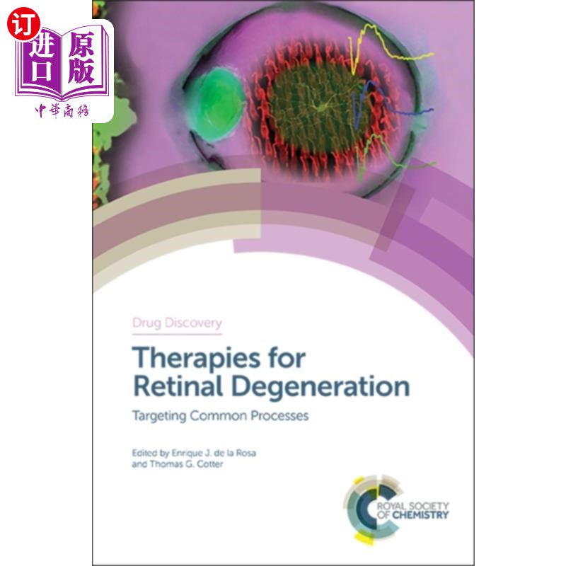 海外直订医药图书Therapies for Retinal Degeneration 视网膜变性的治疗方法