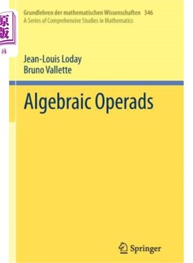 海外直订Algebraic Operads 代数Operads