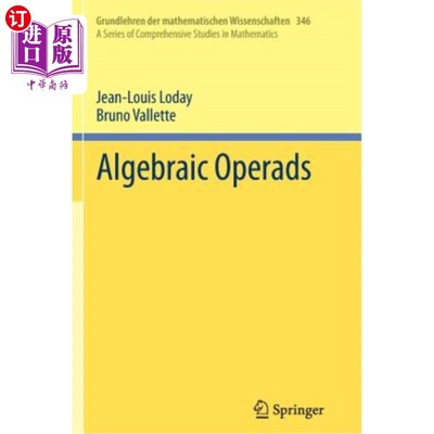 海外直订Algebraic Operads 代数Operads