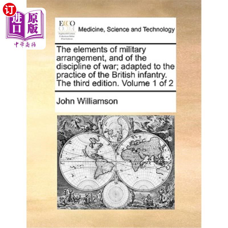 海外直订医药图书The Elements of Military Arrangement, and of the Discipline of War; Adapted to t 军事安排和战争纪律