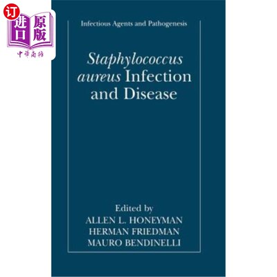 海外直订医药图书Staphylococcus Aureus Infection and Disease 金黄色葡萄球菌感染与疾病