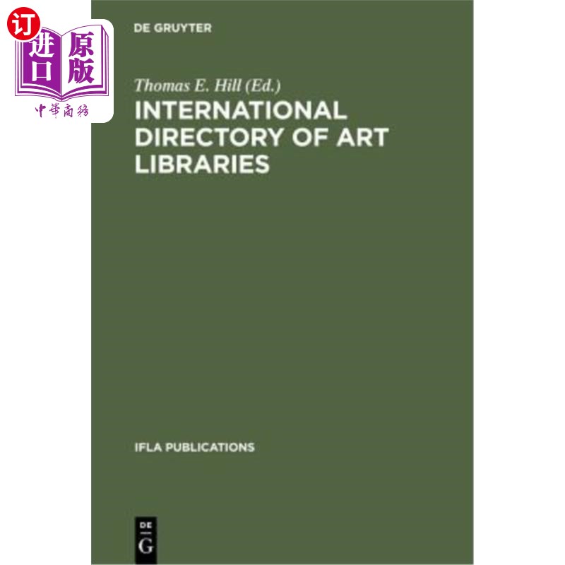 海外直订International Directory of Art Libraries 国际艺术图书馆名录
