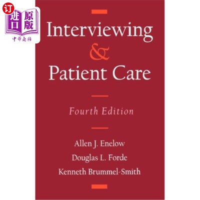 海外直订医药图书Interviewing and Patient Care 面谈和病人护理