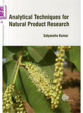 海外直订Analytical Techniques for Natural Product Resear... 天然产物研究的分析技术“，