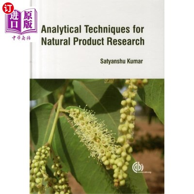 海外直订Analytical Techniques for Natural Product Resear... 天然产物研究的分析技术“，