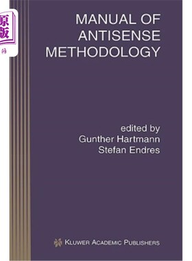 海外直订医药图书Manual of Antisense Methodology 反义方法论手册