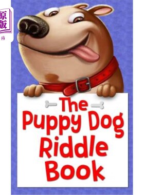 海外直订The Puppy Dog Riddle Book 小狗谜语书