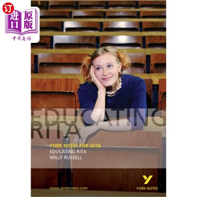 海外直订Educating Rita: York Notes for GCSE 教育丽塔：GCSE约克笔记