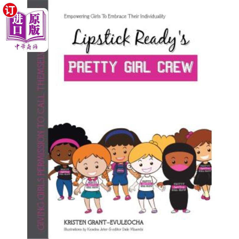 海外直订Lipstick Ready'S Pretty Girl Crew 口红准备漂亮女孩