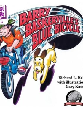 海外直订Barry Baskerville's Blue Bicycle 巴里·巴斯克维尔的蓝色自行车