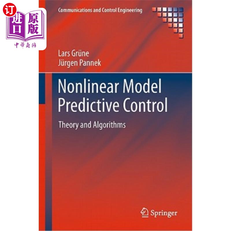 海外直订Nonlinear Model Predictive Control: Theory and Algorithms非线性模型预测控制：理论与算法-封面