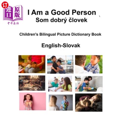 海外直订English-Slovak I Am a Good Person / Som dobry človek Children's Bilingual P 英语-斯洛伐克语我是一个好