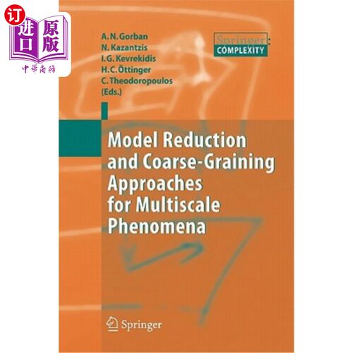 海外直订Model Reduction and Coarse-Graining Approaches for Multiscale Phenomena 多尺度现象的模型约简和粗粒化方法