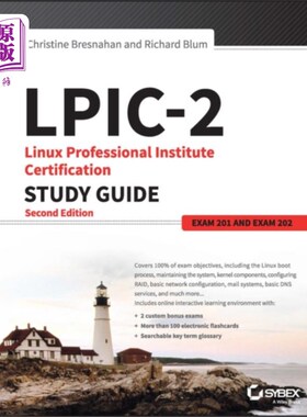海外直订LPIC-2: Linux Professional Institute Certificati... LPIC-2: Linux专业协会认证学习指南