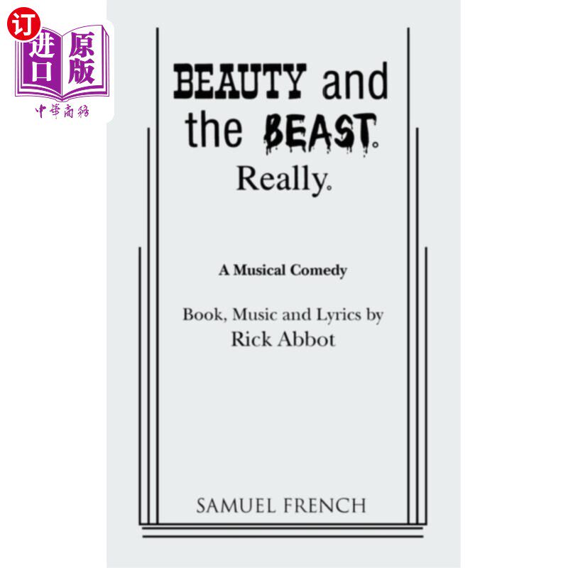 海外直订Beauty and the Beast. Really. 美女与野兽。真的。