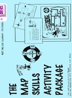 海外直订The Map Skills Activity Package: Plus the Prospector Pete Resource Map Book 地图技能活动包:加上勘探者皮特资