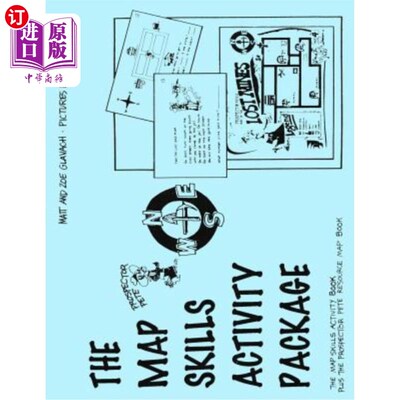 海外直订The Map Skills Activity Package: Plus the Prospector Pete Resource Map Book 地图技能活动包:加上勘探者皮特资