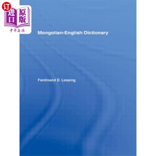 Dictionary 蒙英词典 English 海外直订Mongolian