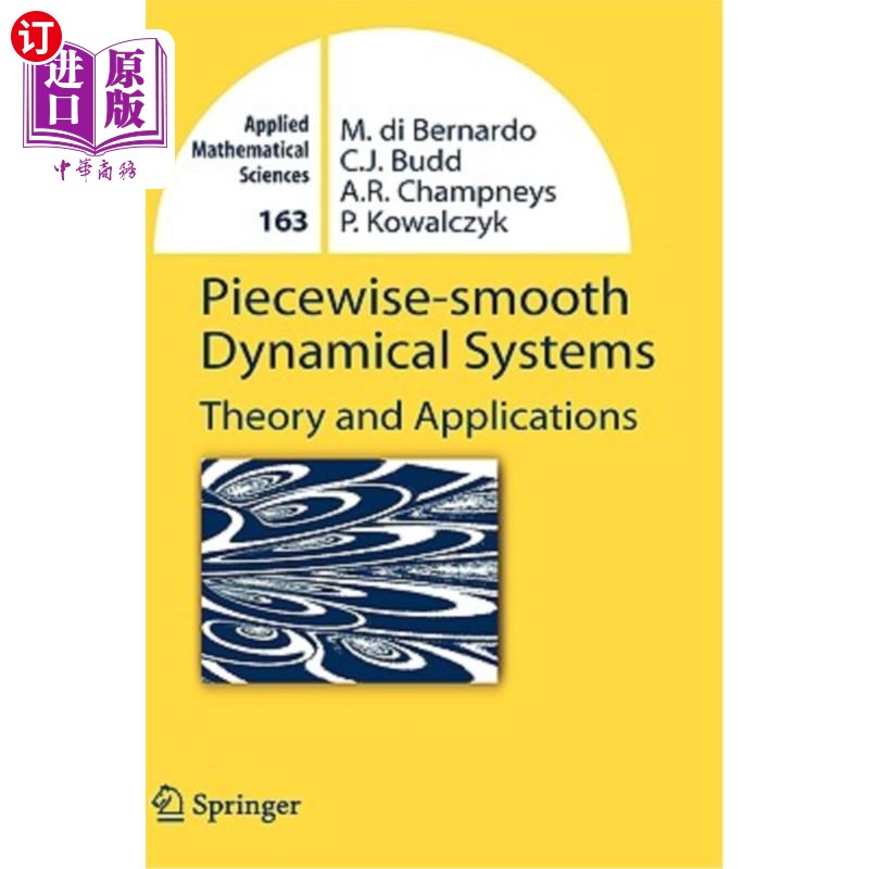 海外直订Piecewise-Smooth Dynamical Systems: Theory and Applications 分段光滑动力系统：理论与应用