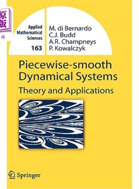 海外直订Piecewise-Smooth Dynamical Systems: Theory and Applications 分段光滑动力系统：理论与应用