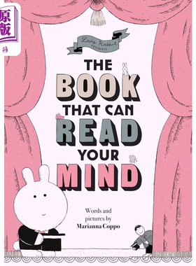 一本能读懂你的书 Marianna Coppo The Book That Can Read Your Mind 英文原版 儿童游戏书 精装精品绘本 5-8岁【中商原版】