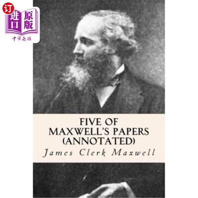 海外直订Five of Maxwell's Papers (annotated) 麦克斯韦五篇论文(注释)