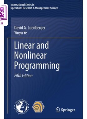 海外直订Linear and Nonlinear Programming 线性与非线性规划