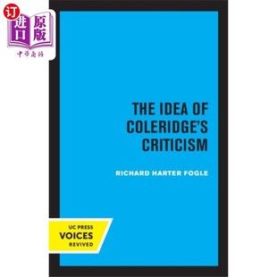 柯勒律治 Coleridge Criticism 批评思想 海外直订Idea