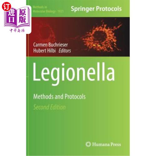 海外直订医药图书Legionella: Methods and Protocols 军团菌：方法和方案