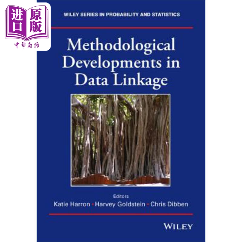 现货 数据链接方法发展 Methodological Developments In Data Linkage Katie Harron 英文原版 wiley