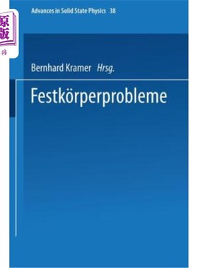 海外直订Festk?rperprobleme Festk ?rperprobleme