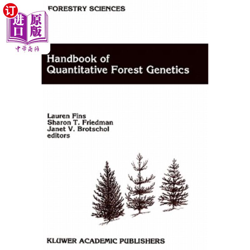 海外直订医药图书Handbook of Quantitative Forest Genetics 森林数量遗传学手册