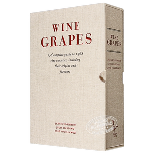 【中商原版】葡萄酒:1368种红酒完整指南 英文原版 Wine Grapes 精装 酒类鉴赏