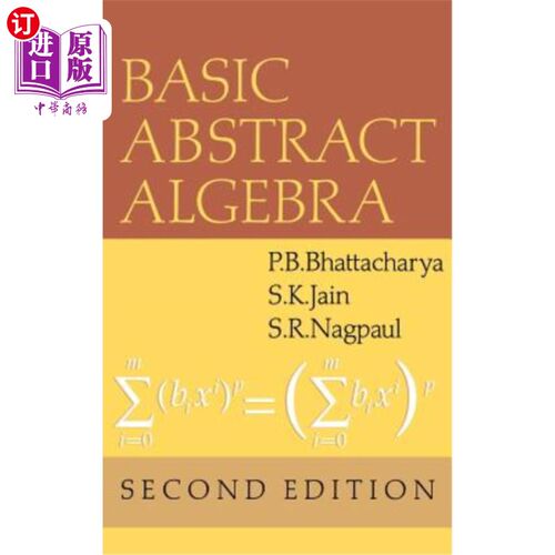 海外直订Basic Abstract Algebra 基础抽象代数