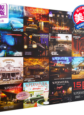 预售 邪恶力量 全15季幕后摄影全纪录 Supernatural 15 Seasons The Crew Members Souvenir 美剧周边书全15季主创纪念画册 英文原