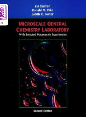 海外直订Microscale General Chemistry Laboratory: With Selected Macroscale Experiments 微尺度普通化学实验室:选择宏观