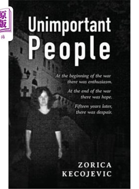 海外直订Unimportant People 不重要的人