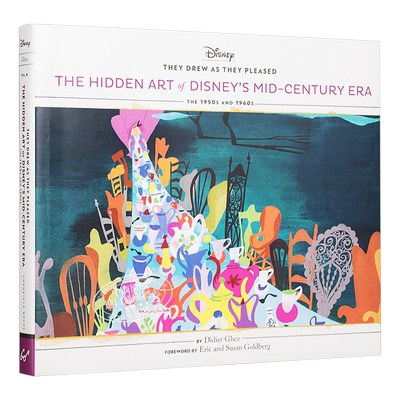现货 【中商原版】迪斯尼世纪中期的隐藏艺术 英文原版 The Hidden Art of Disney‘s Mid-Century Era 电影 动画