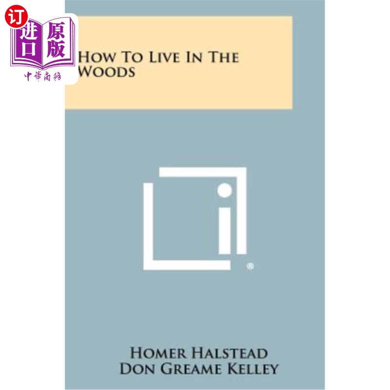 海外直订How to Live in the Woods 如何在森林里生活