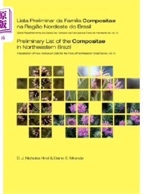 海外直订Preliminary List of the Compositae in Northeastern Brazil 巴西东北部菊科植物初步名录